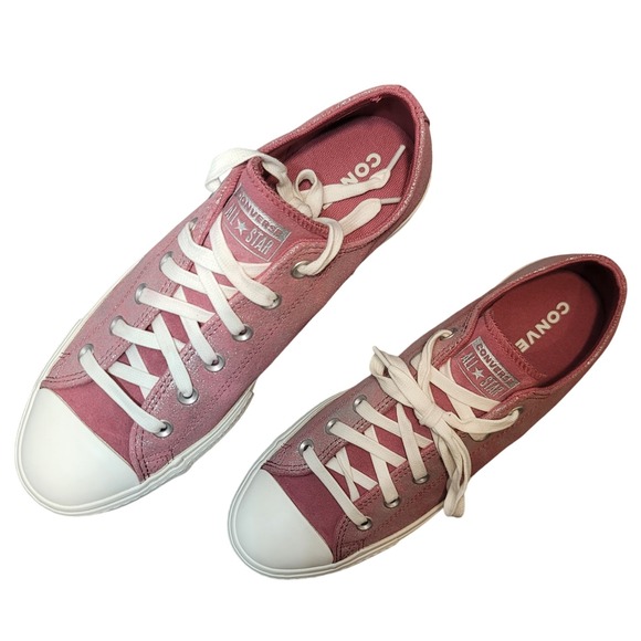 Converse Chuck Taylor All Star Lift Ox Mauve Platform Sneakers Women's Shoes - Picture 3 of 11